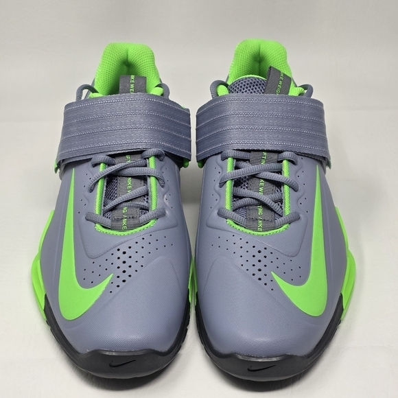 Nike Savaleos Weightlifting Shoes Mens Size 7 CV5708-401 Gray Green Black New main image 5